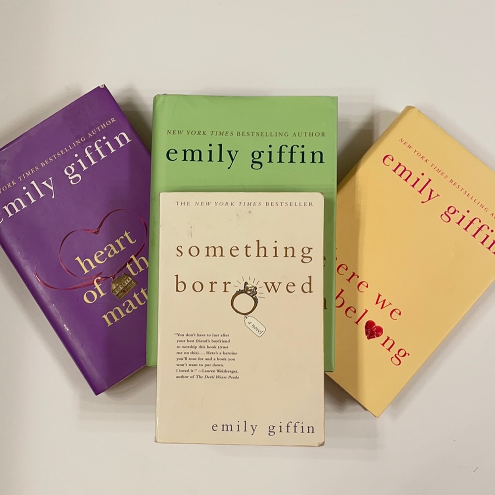 Emily Giffin book bundle